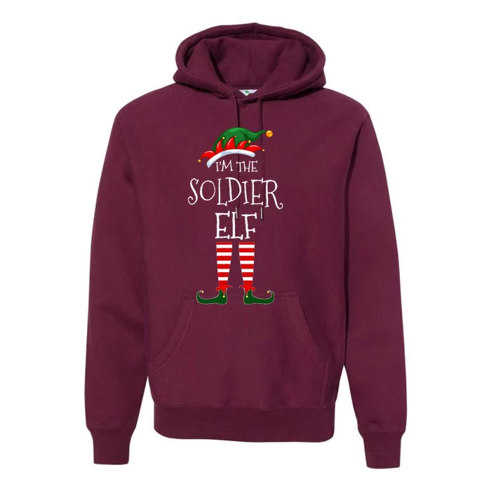 IM The Soldier Elf Matching Family Unique Group Christmas Premium Hoodie