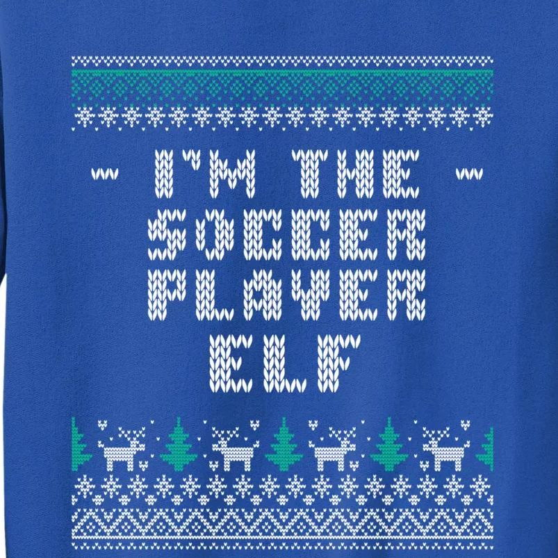 I'm The Soccer Player Elf Christmas Soccer Lover Xmas Gift Sweatshirt