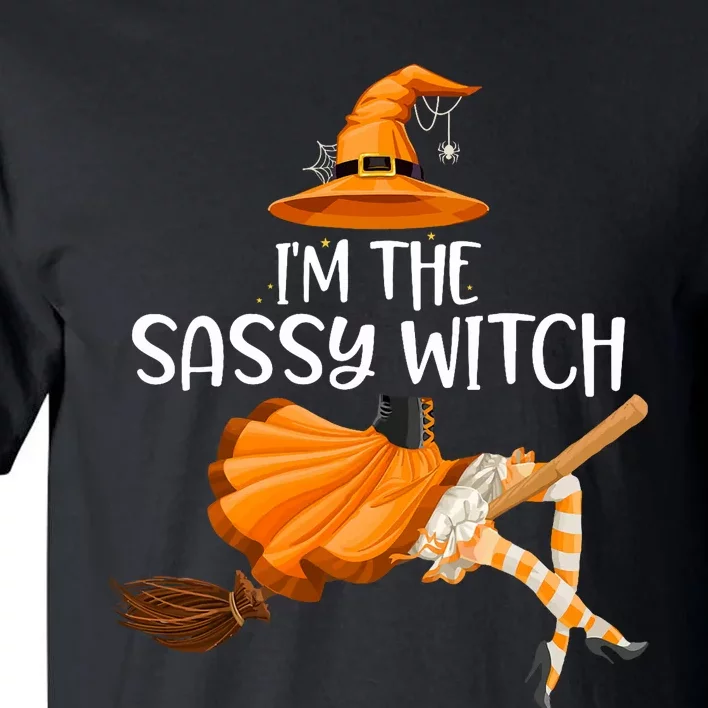 IM The Sassy Witch Girl Funny Halloween Matching Costume Tall T-Shirt