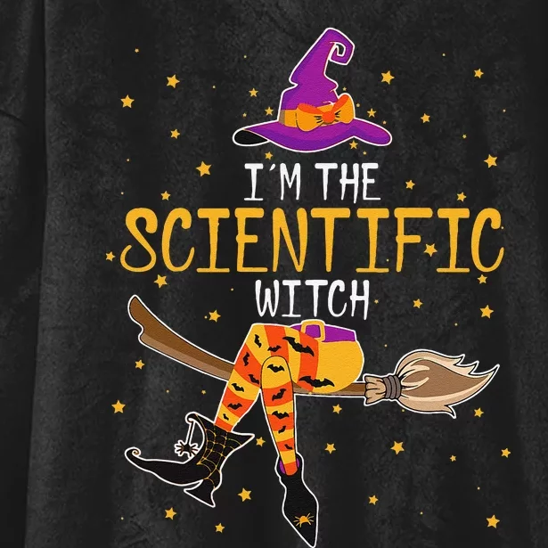 IM The Scientific Witch Halloween Matching Group Hooded Wearable Blanket