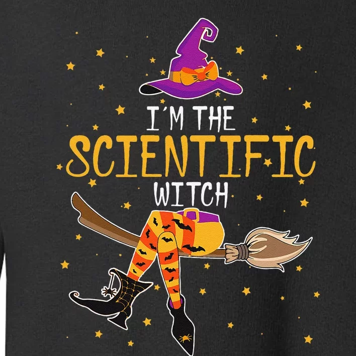 IM The Scientific Witch Halloween Matching Group Toddler Sweatshirt