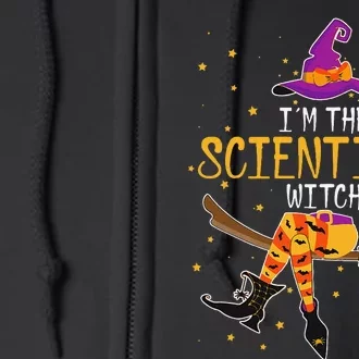 IM The Scientific Witch Halloween Matching Group Full Zip Hoodie