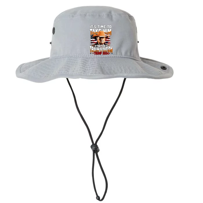 ItS Time To Take.Him To.The Train Station Trump Legacy Cool Fit Booney Bucket Hat