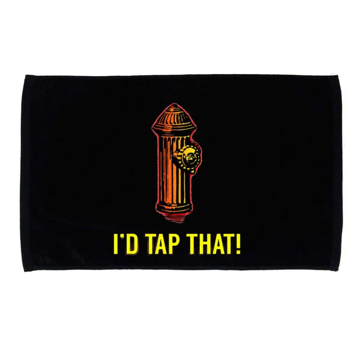 ID Tap That Funny Firefighter Microfiber Hand Towel