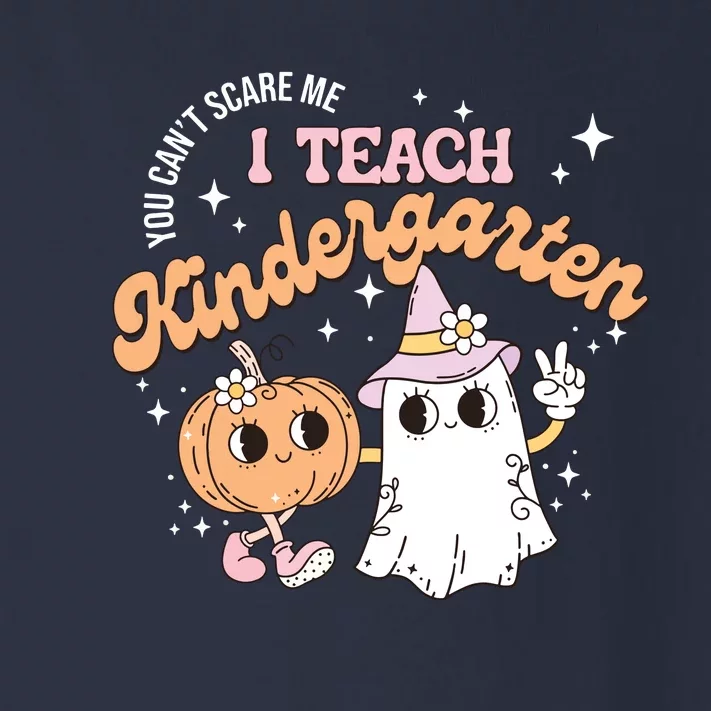 I Teach The Cutest Kindergarten Pumpkins Halloween Teacher Toddler Long Sleeve Shirt