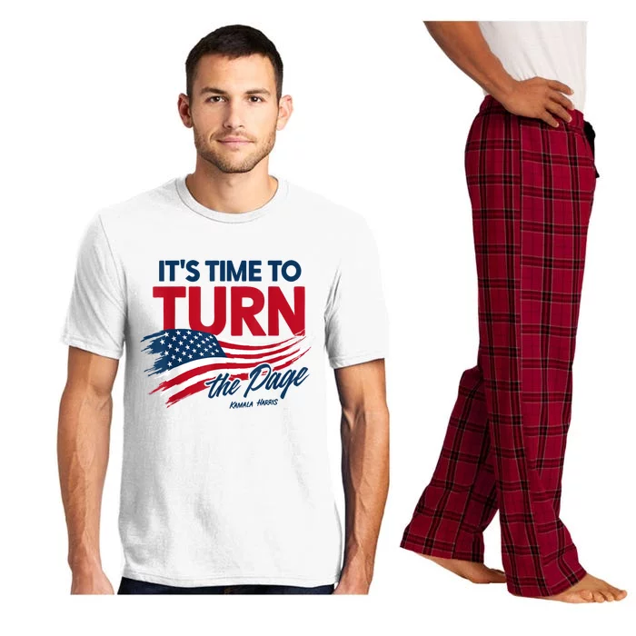 ItS Time To Turn The Page Kamala Harris President Pajama Set