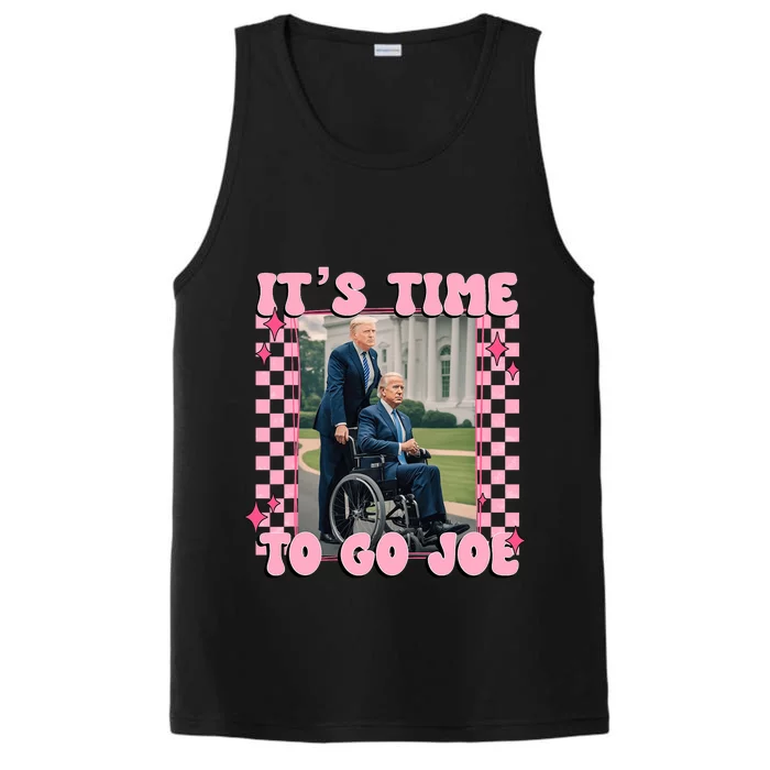 Its Time To Go Joe Funny Trump 2024 Performance Tank