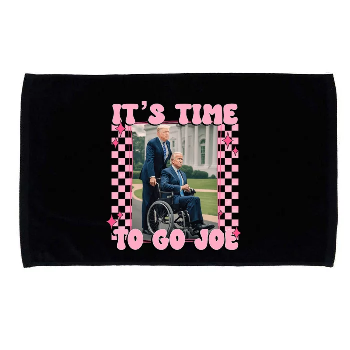 Its Time To Go Joe Funny Trump 2024 Microfiber Hand Towel