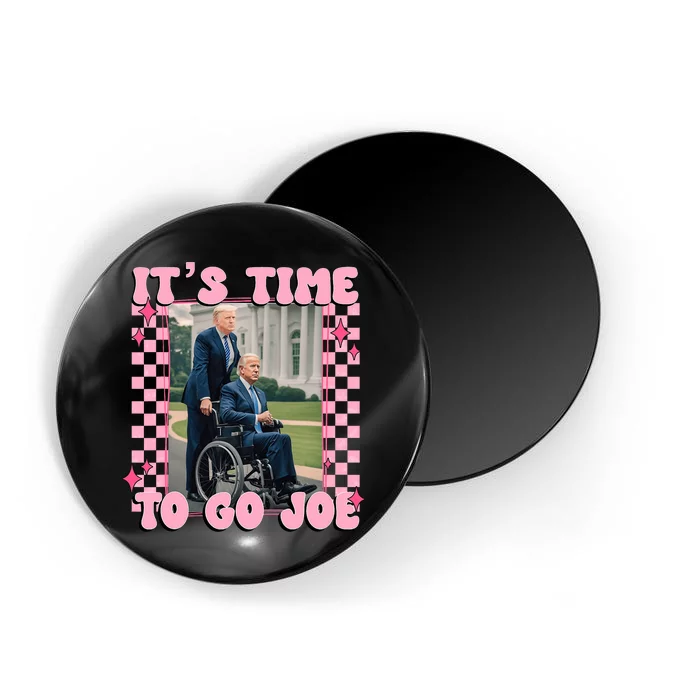 ItS Time To Go Joe Funny Trump 2024 Magnet