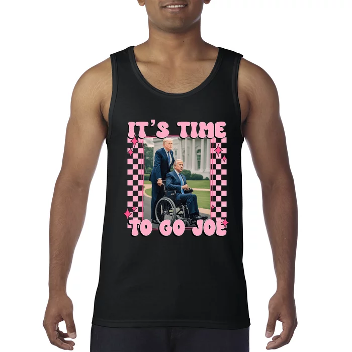 ItS Time To Go Joe Funny Trump 2024 Tank Top