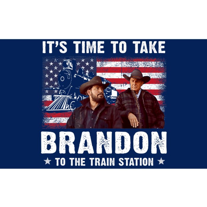 Its Time To Take Brandon To The Train Station Bumper Sticker