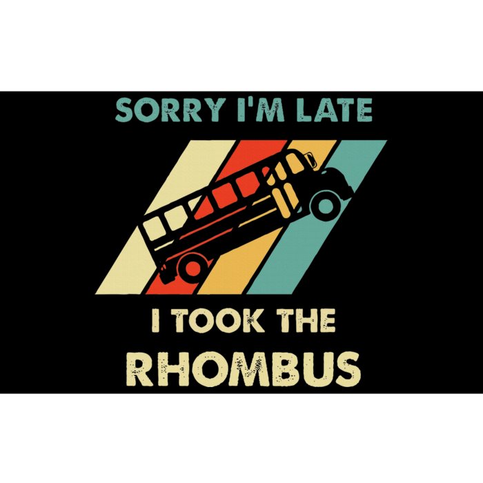 I Took The Rhombus Funny Math Nerd Bumper Sticker