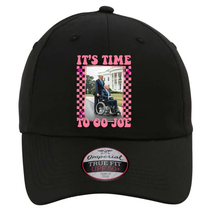 Its Time To Go Joe Wheelchair Funny Trump 2024 Retro The Original Performance Cap