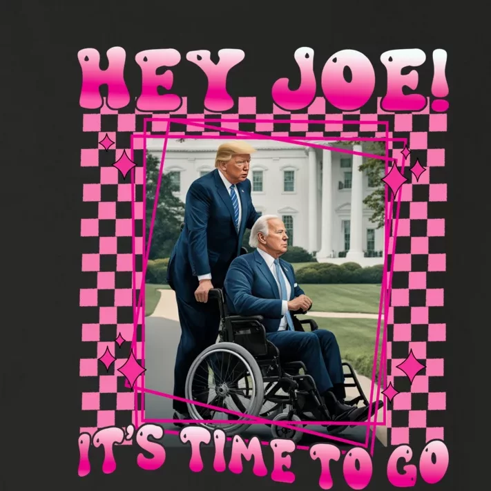 ItS Time To Go Joe Funny Trump 2024 Toddler Long Sleeve Shirt