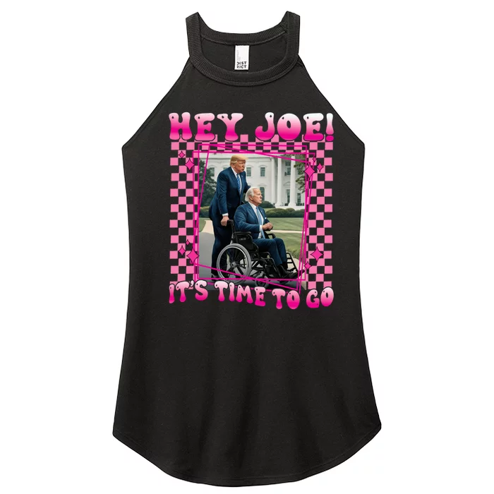 ItS Time To Go Joe Funny Trump 2024 Women’s Perfect Tri Rocker Tank