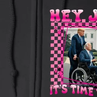 ItS Time To Go Joe Funny Trump 2024 Full Zip Hoodie