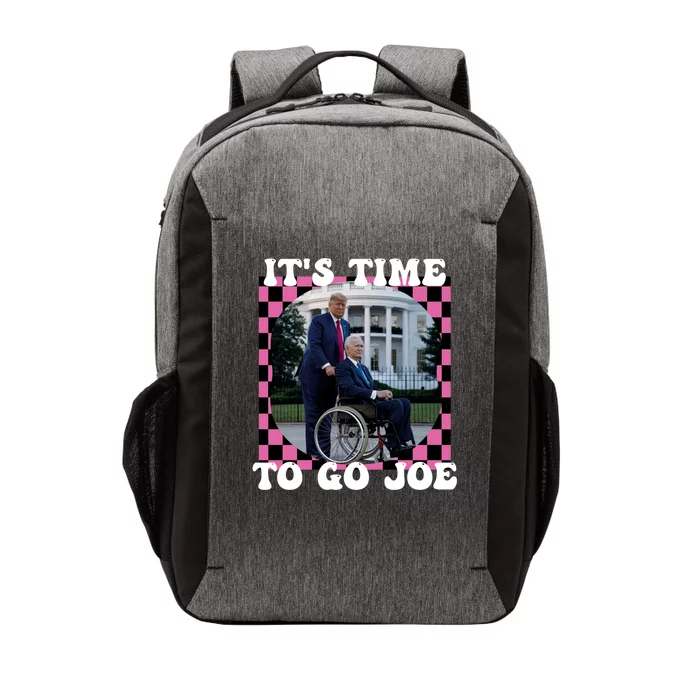 ItS Time To Go Joe Funny Trump 2024 Vector Backpack