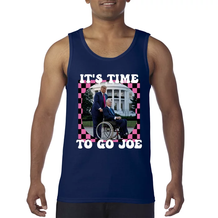 ItS Time To Go Joe Funny Trump 2024 Tank Top