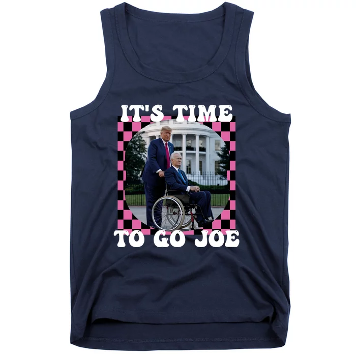 ItS Time To Go Joe Funny Trump 2024 Tank Top