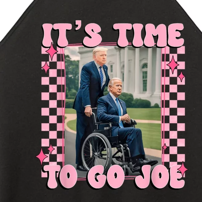 ItS Time To Go Joe Funny Trump 2024 Women’s Perfect Tri Rocker Tank