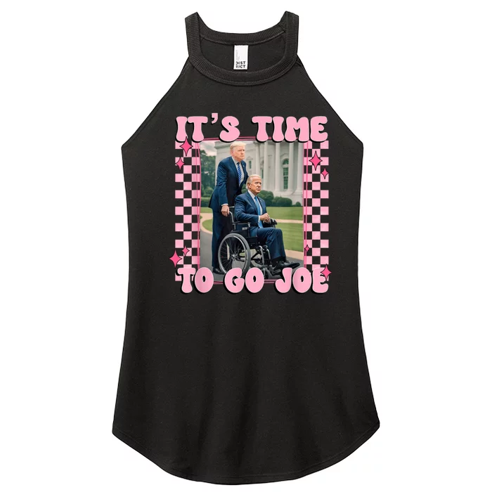 ItS Time To Go Joe Funny Trump 2024 Women’s Perfect Tri Rocker Tank