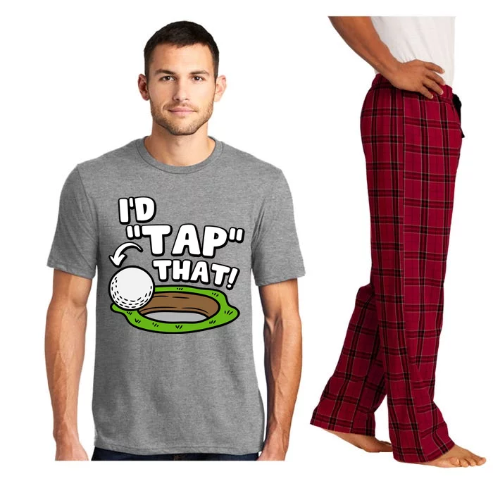 Id Tap That Funny Golf Lover Pajama Set