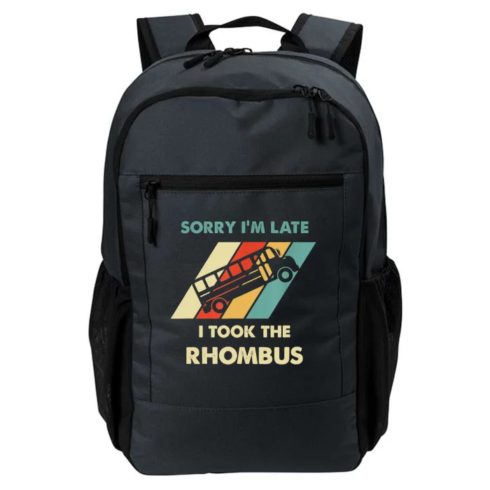 I Took The Rhombus Funny Math Nerd Funny Math Gift Daily Commute Backpack