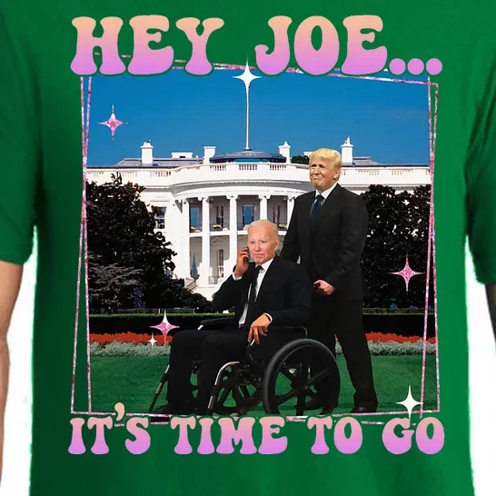 ItS Time To Go Joe Funny Trump 2024 Pajama Set