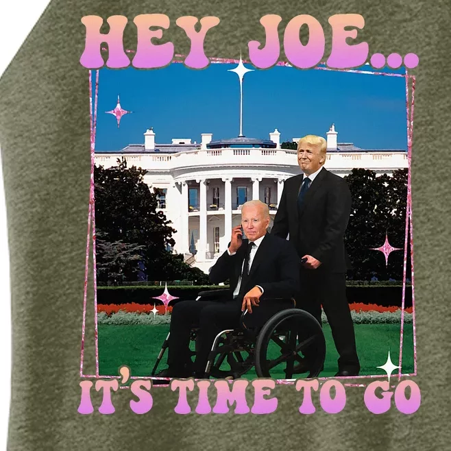 ItS Time To Go Joe Funny Trump 2024 Women’s Perfect Tri Rocker Tank