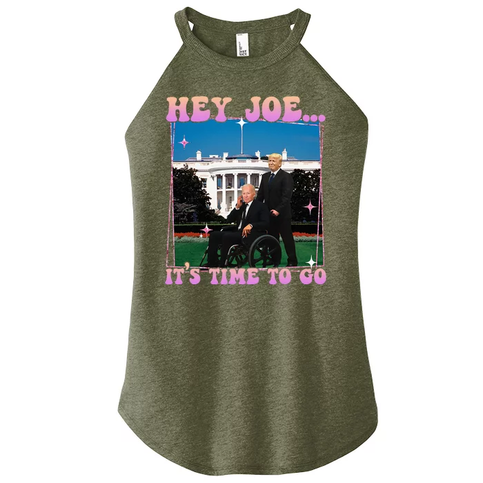 ItS Time To Go Joe Funny Trump 2024 Women’s Perfect Tri Rocker Tank