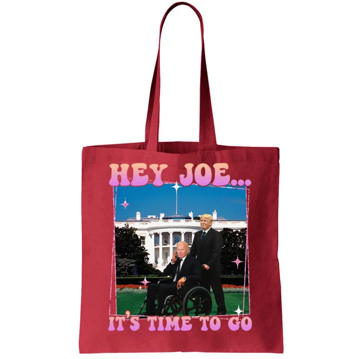 ItS Time To Go Joe Funny Trump 2024 Tote Bag