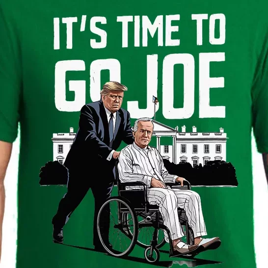 ItS Time To Go Joe I Donald Trump I Republican Trump 2024 Pajama Set