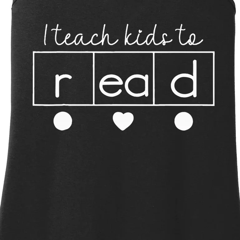 I Teach To Read Science Of Reading Ladies Essential Tank