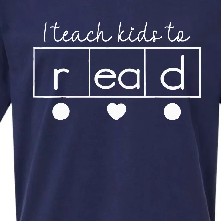 I Teach To Read Science Of Reading Sueded Cloud Jersey T-Shirt