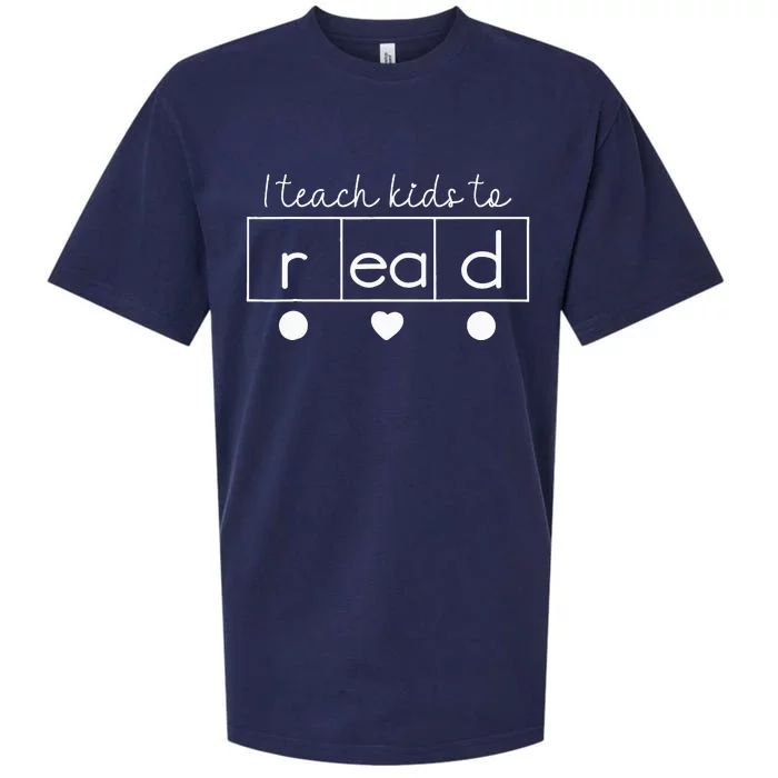 I Teach To Read Science Of Reading Sueded Cloud Jersey T-Shirt