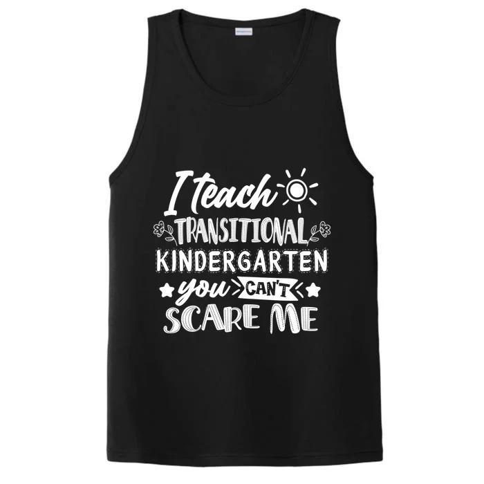 I Teach Transitional Kindergarten Teacher Team Cute Gift Performance Tank