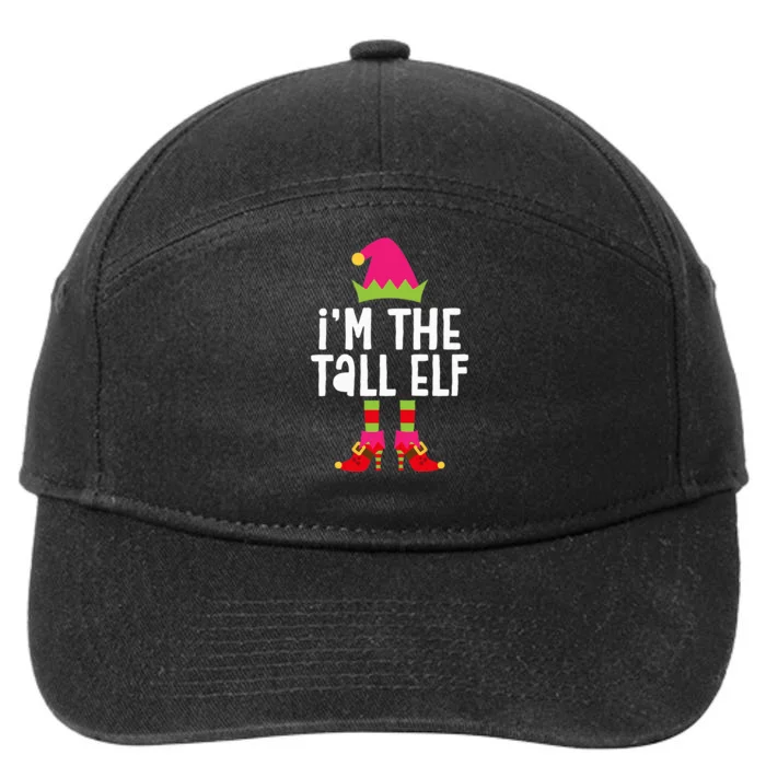 IM The Tall Elf Matching Christmas Costume 7-Panel Snapback Hat