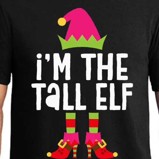 IM The Tall Elf Matching Christmas Costume Pajama Set