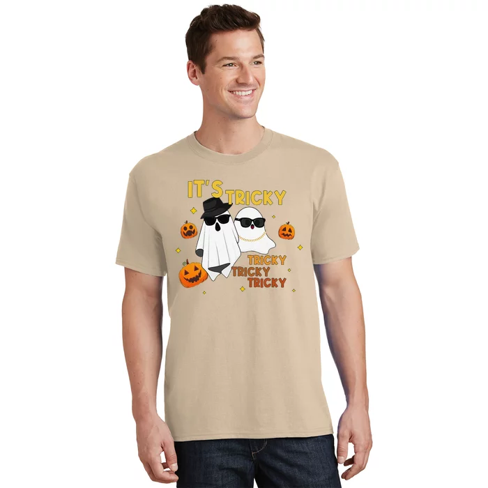 ItS Tricky Tricky Tricky Funny Ghost Boo Halloween Gift T-Shirt