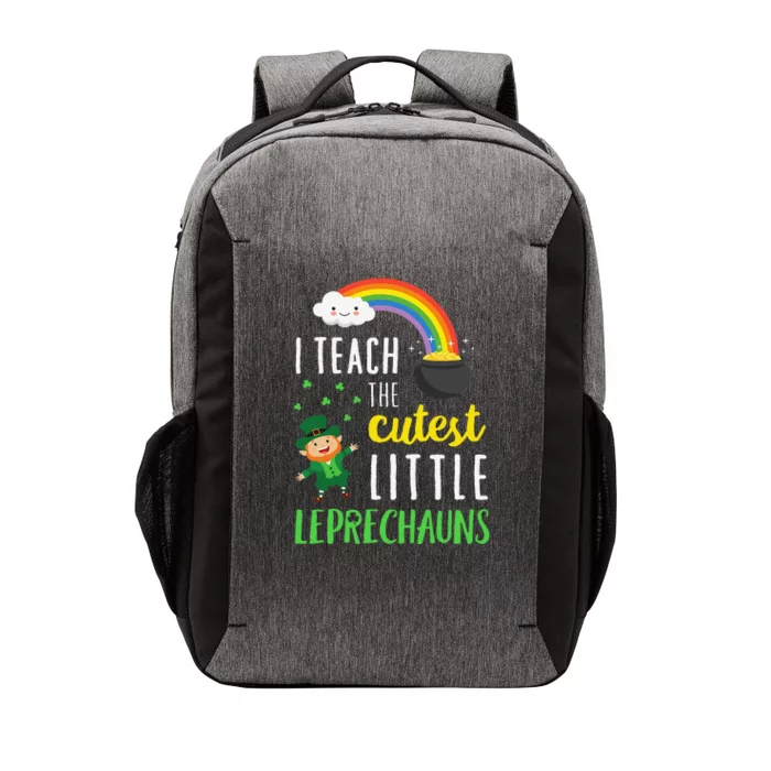 I Teach The Cutest Little Leprechauns School Cute Vector Backpack