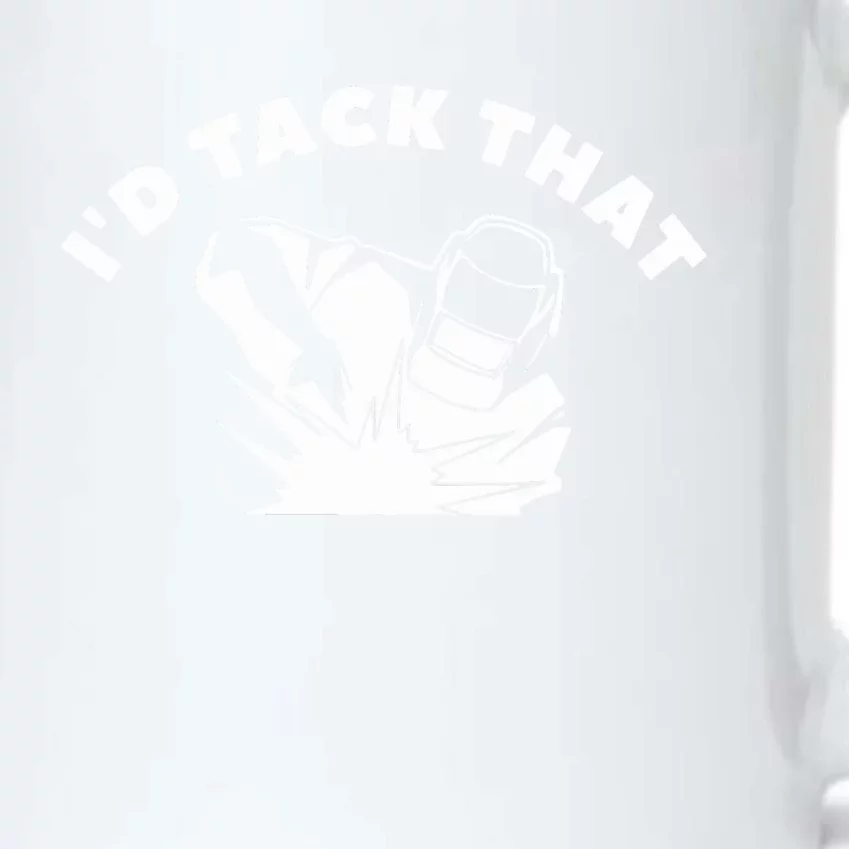 I'd Tack That Welder's Black Color Changing Mug