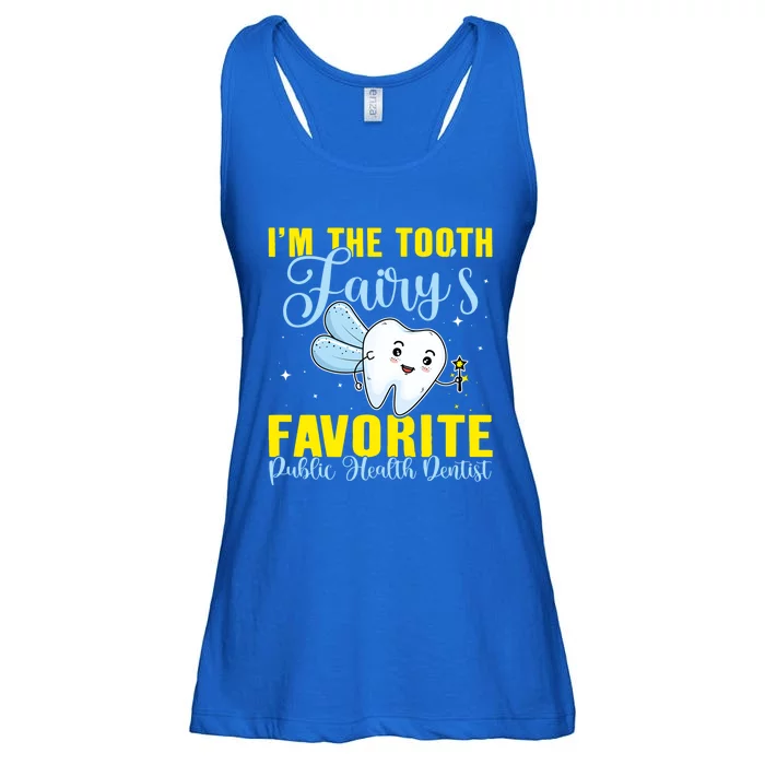 Im The Tooth Fairys Favorite Public Health Dentist Gift Ladies Essential Flowy Tank