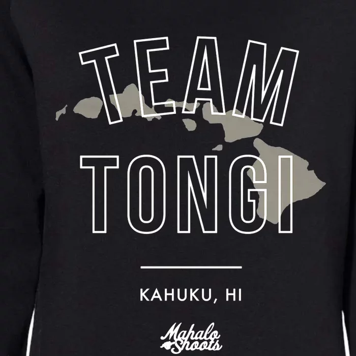 Iam Tongi Team Tongi Kahuku Hi Womens California Wash Sweatshirt