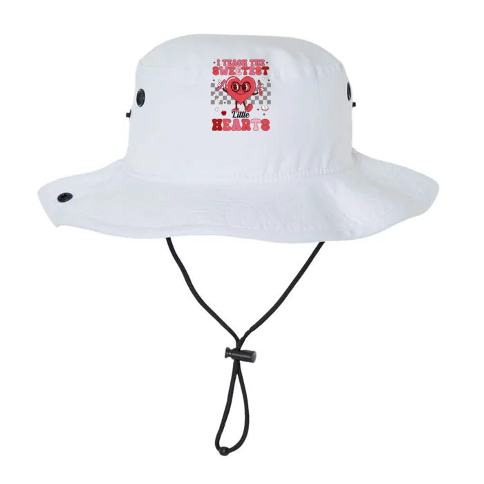 I Teach The Sweetest Little Hearts Valentines Day Teacher Legacy Cool Fit Booney Bucket Hat