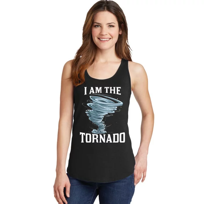 IM The Tornado Storm Twister Meteorologist Ladies Essential Tank