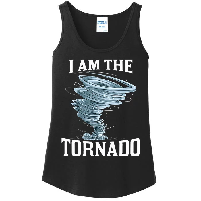 IM The Tornado Storm Twister Meteorologist Ladies Essential Tank