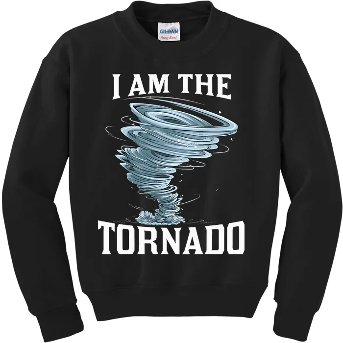 IM The Tornado Storm Twister Meteorologist Kids Sweatshirt