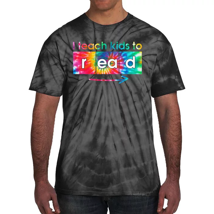 I Teach To Read Tie Dye Science of Reading Tie-Dye T-Shirt