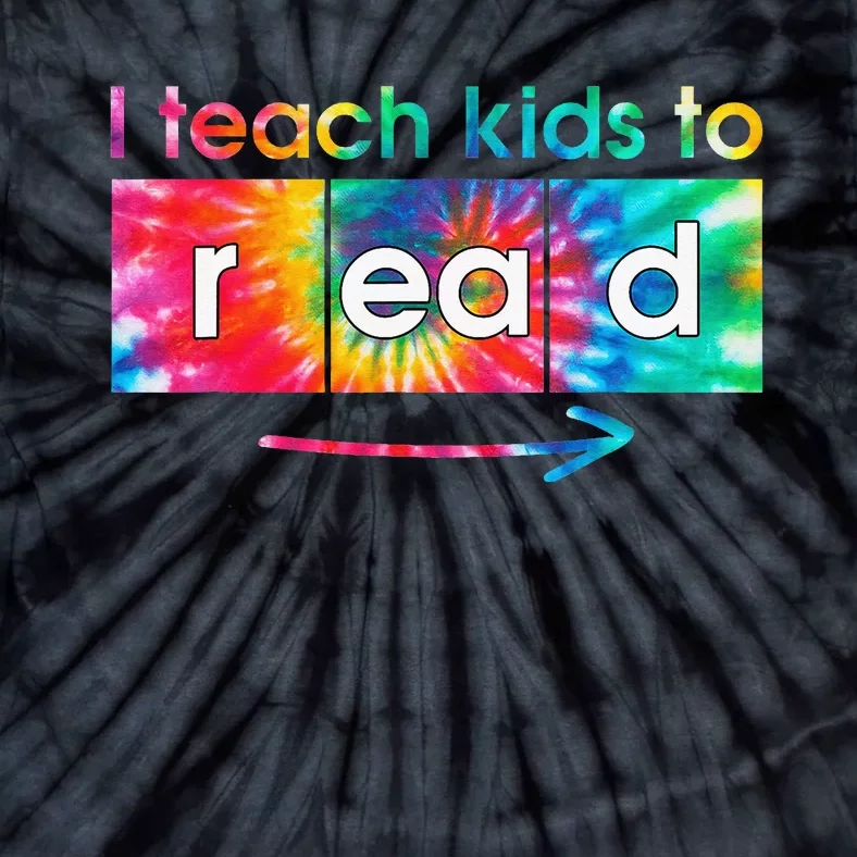 I Teach To Read Tie Dye Science of Reading Tie-Dye T-Shirt