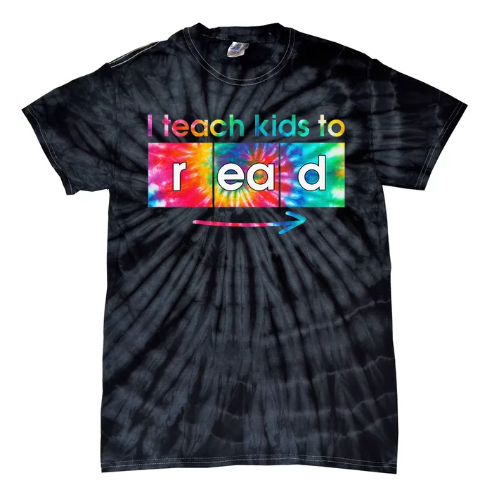 I Teach To Read Tie Dye Science of Reading Tie-Dye T-Shirt